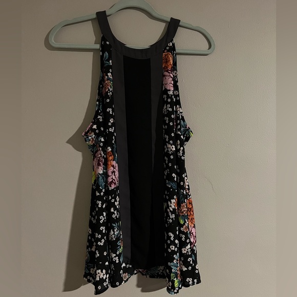 torrid Tops - TORRID Women’s Size 0 Floral Tank Sheer